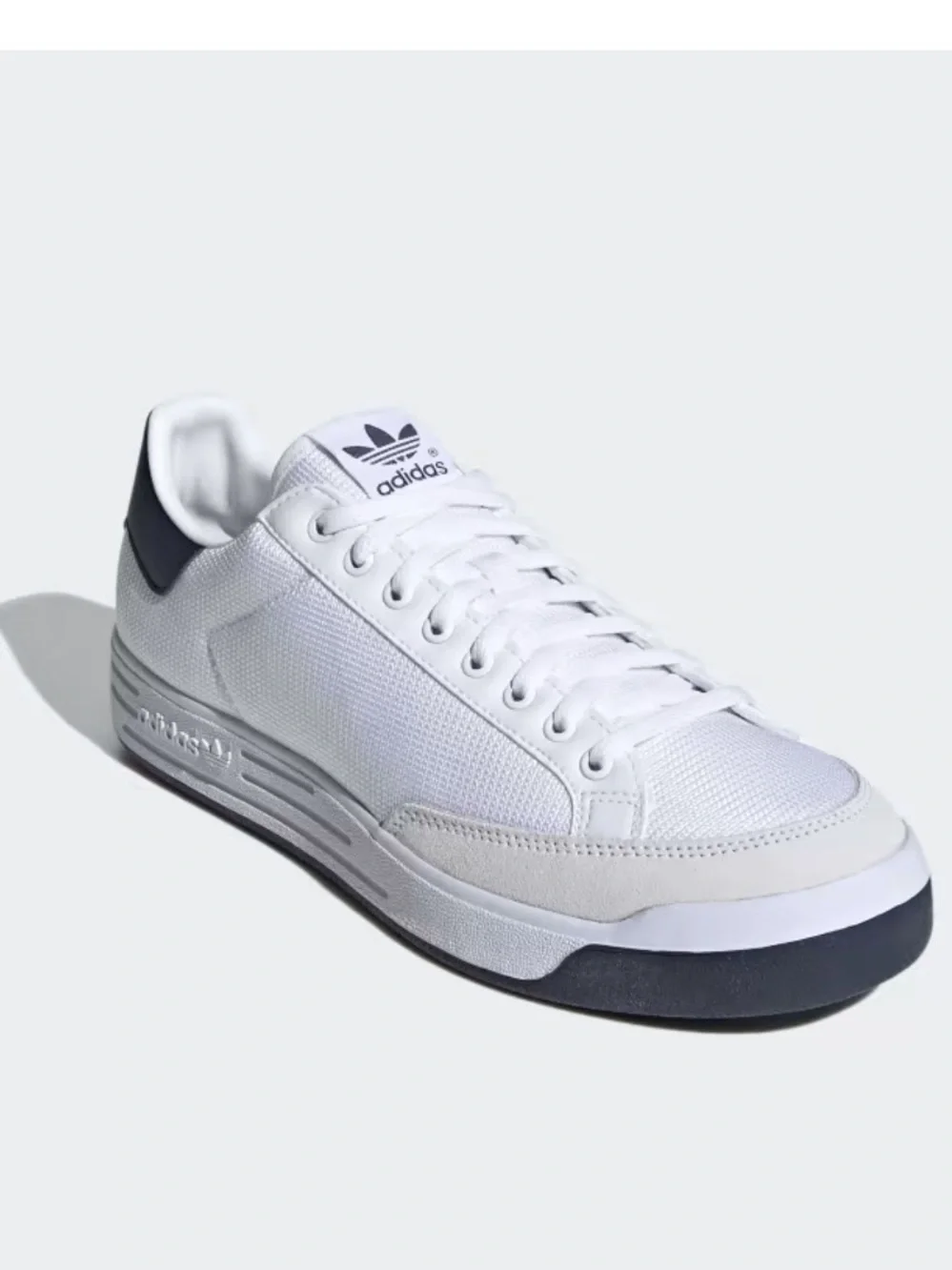 Ron Laver Adidas Blue White shoes sneakers size 10 worn once
